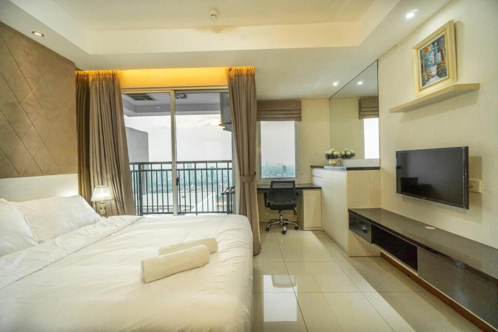 Modern & Comfy Studio In Central Jakarta, Scbd מראה חיצוני תמונה
